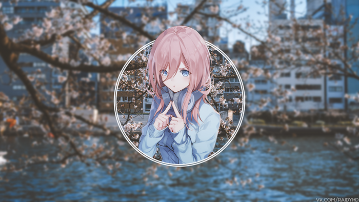 4K Nakano Miku from 5-toubun no Hanayome