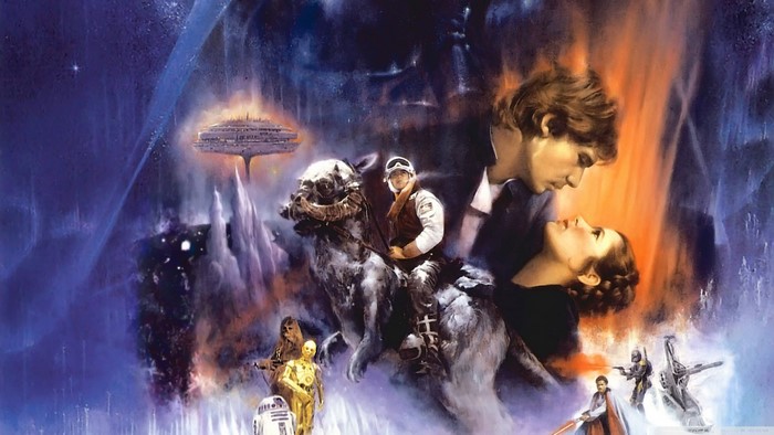 The Empire Strikes Back characters on Hoth