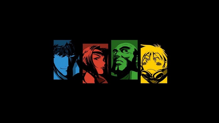 Cowboy Bebop Characters Collage