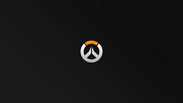 Overwatch logo on a black background