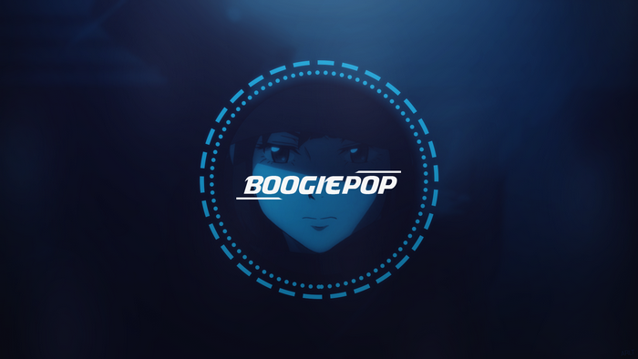 Boogiepop anime character with futuristic circle