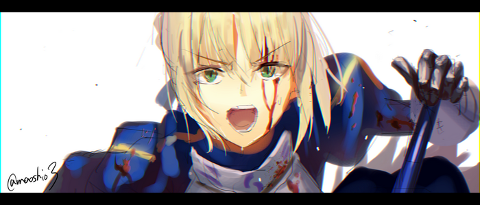 Arturia Pendragon from Fate Series