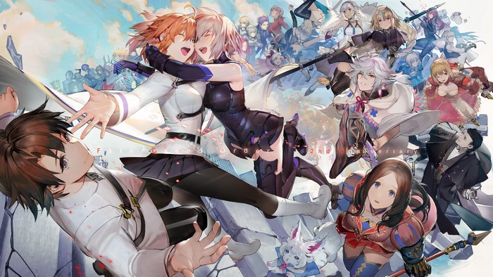 Jeanne d'Arc and Jalter from Fate/Grand Order