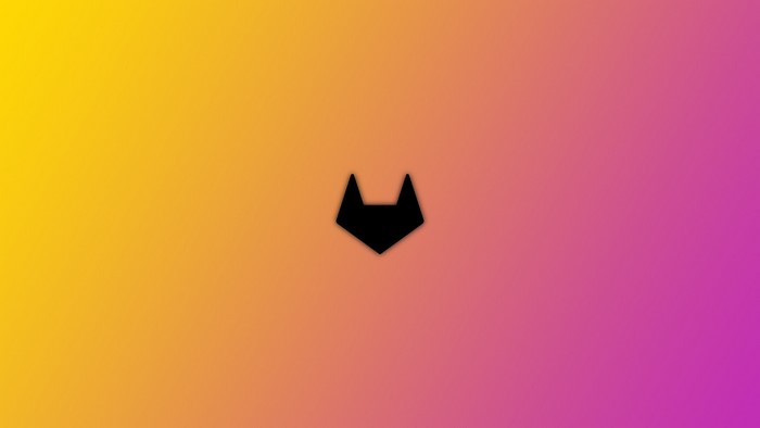 Black fox logo on a gradient background