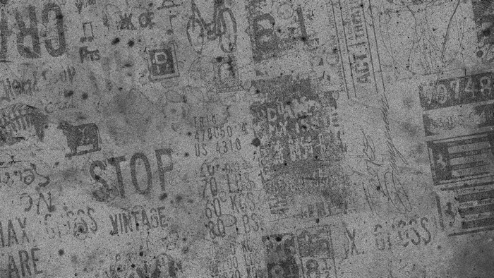Vintage textured wall with text and numbers