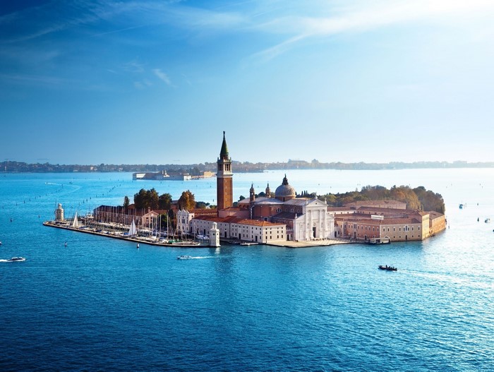 San Giorgio Maggiore island in Venice, Italy