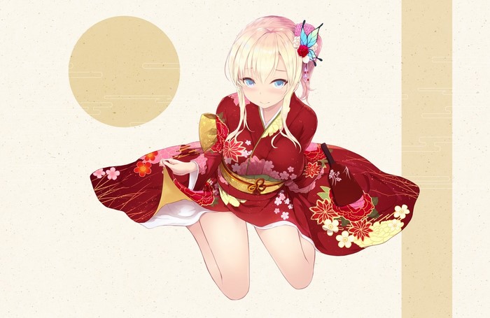 Kashiwazaki Sena from Boku wa Tomodachi ga Sukunai in Kimono