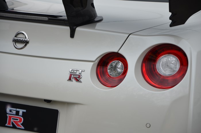 Nissan GT-R taillights and emblems