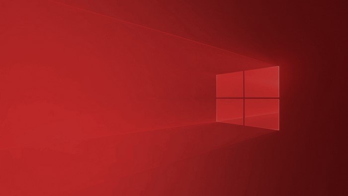 4K, red, Microsoft Windows, simple, azul, computer, Software, Windows ...