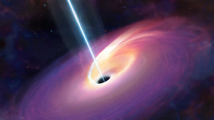 4K Black Hole with Accretion Disk and Jet