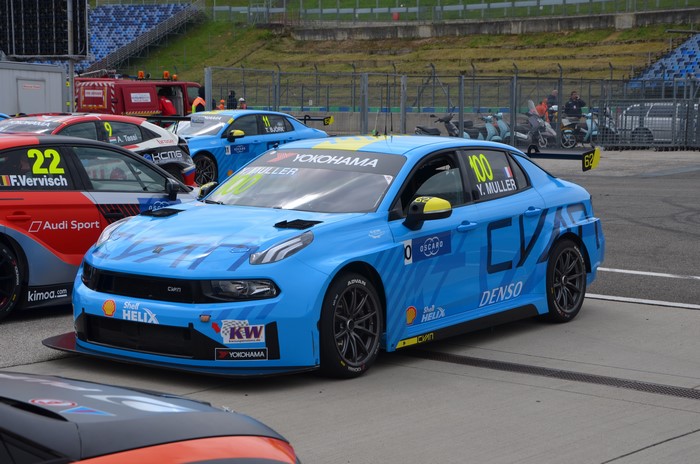 Yann Ehrlacher from WTCR racing Lynk & Co cars