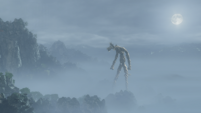 Giant tree-like creature in Sekiro: Shadows Die Twice