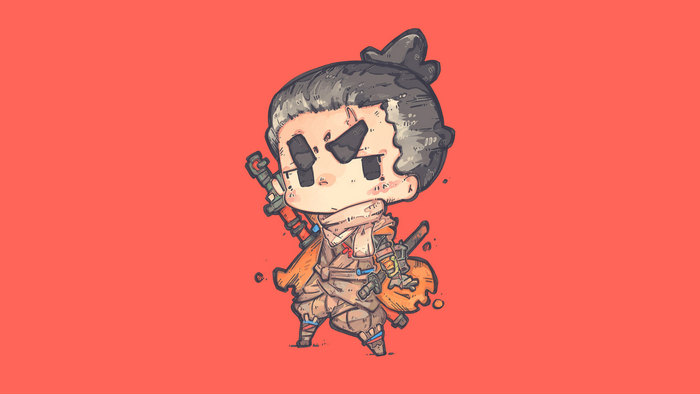Chibi Sekiro from Sekiro: Shadows Die Twice