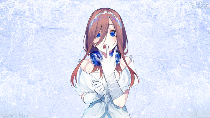 Nakano Miku from 5-toubun no Hanayome