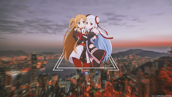 4K Asuna and Yuna from Sword Art Online
