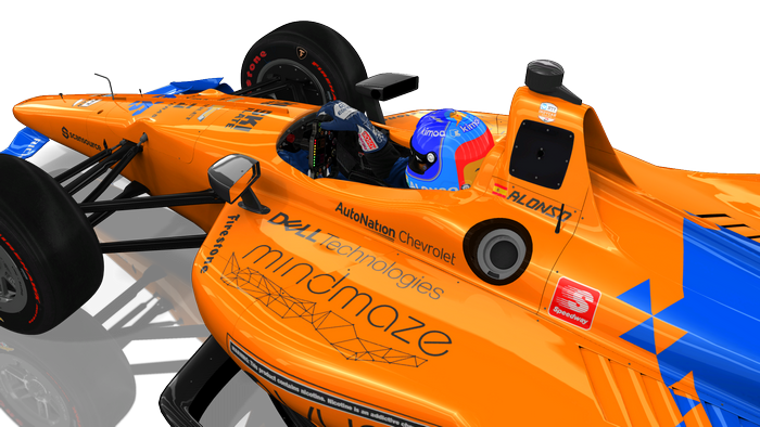 Fernando Alonso in McLaren IndyCar