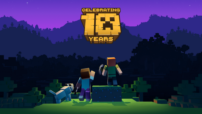 Minecraft 18 Years Celebration