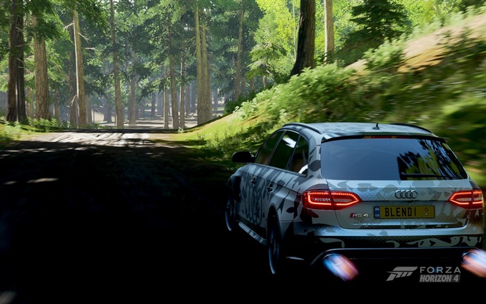 Audi RS4 Avant from Forza Horizon 4