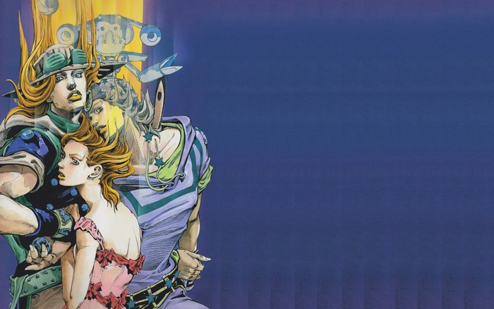 Steel Ball Run characters from JoJo's Bizarre Adventure