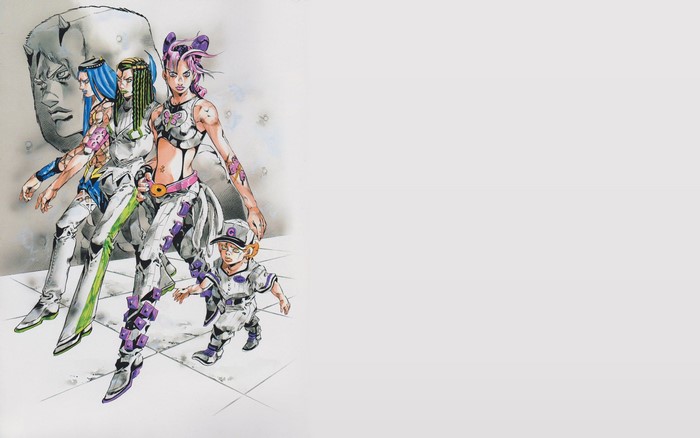 Characters from JoJo's Bizarre Adventure: Steel Ball Run
