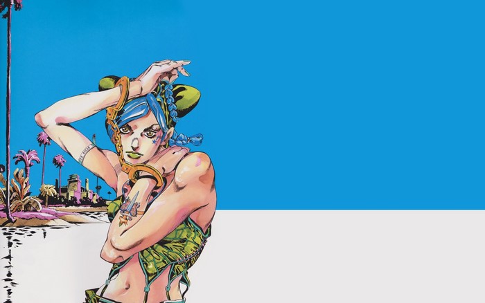 Jolyne Cujoh from JoJo's Bizarre Adventure