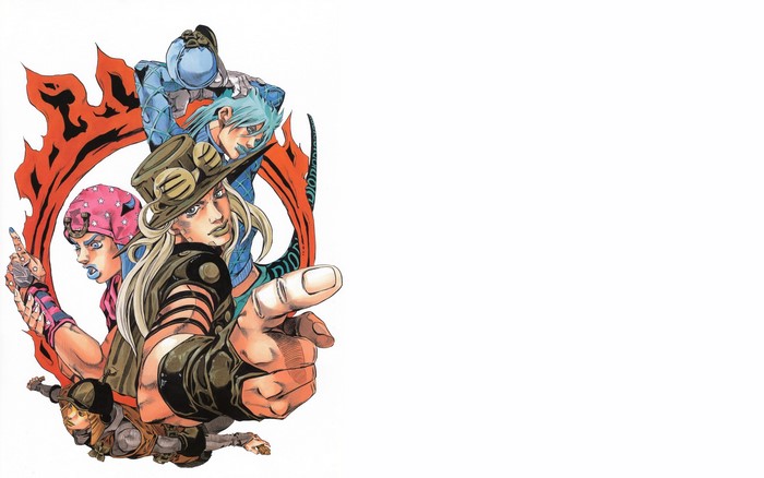 JoJo's Bizarre Adventure Steel Ball Run characters