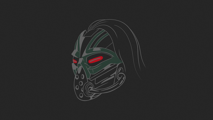Scorpion mask from Mortal Kombat 11