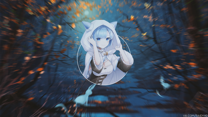 4K Rem from Re:Zero anime girl