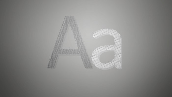 4K Typography Minimalism