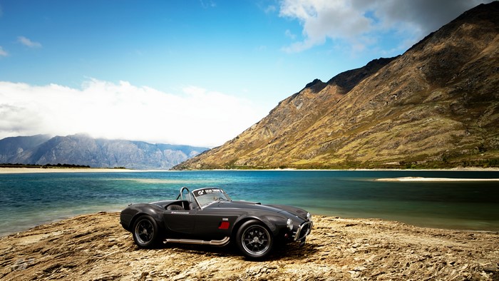 4K Shelby Cobra 427 car in New Zealand