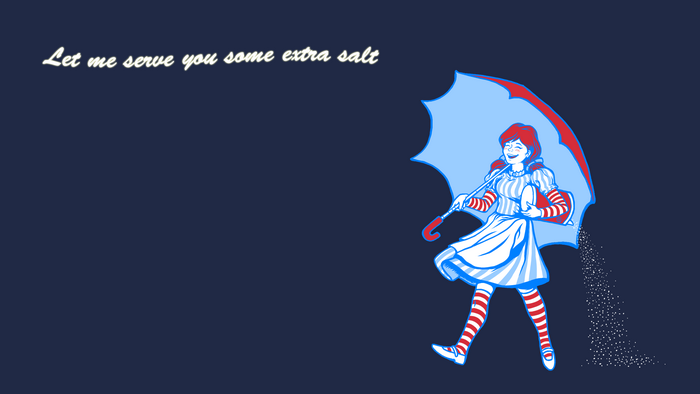 Wendy's Parody: Salt Umbrella