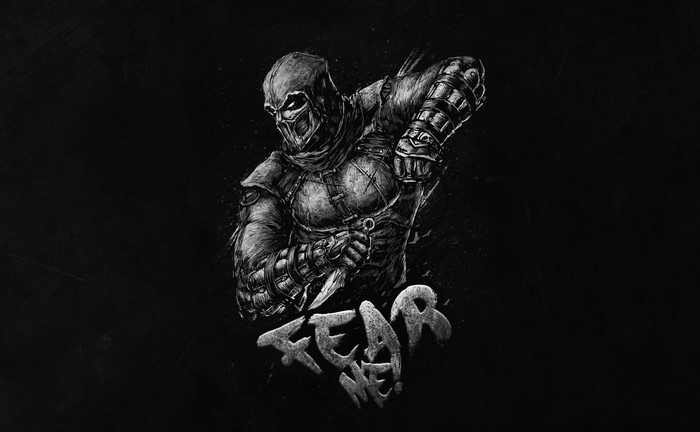 Noob Saibot Fear Me Mortal Kombat