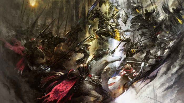 Battle scene from Final Fantasy XIV: A Realm Reborn