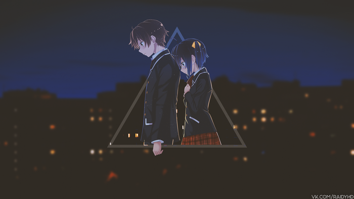 4K Chunibyo demo Koi ga Shitai! Yuta and Rikka