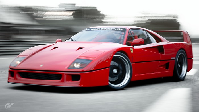 Ferrari F40 from Gran Turismo
