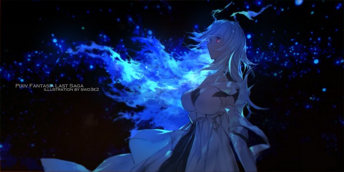 Pixiv Fantasia Last Saga Illustration by SWD3E2