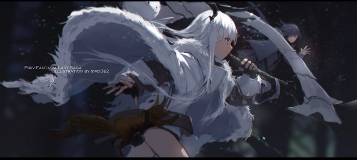 Fantasia Last Saga Illustration by SWD3E2