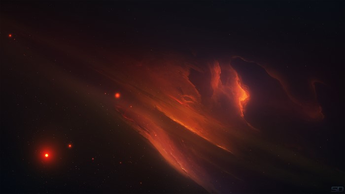 4K space art by Starkiteckt
