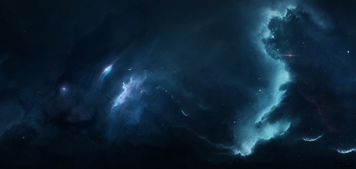 4K Space Art Nebula Universe Stars Galaxy