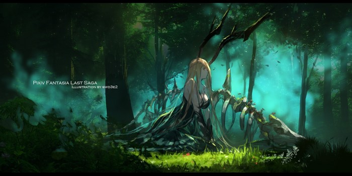 Pixiv Fantasia Last Saga Illustration by SWD3E2