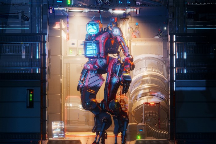 Pathfinder from Apex Legends robot