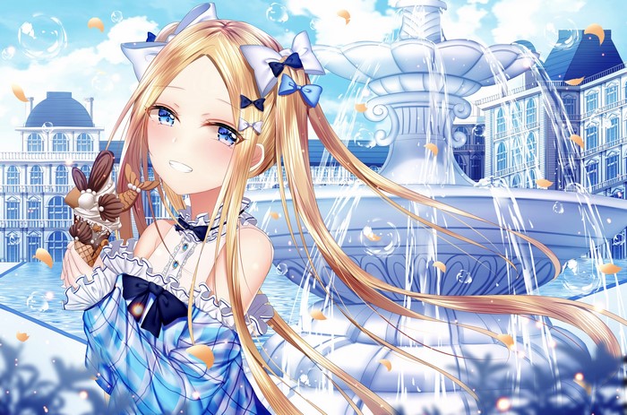 Abigail Williams from Fate/Grand Order with Ice Cream