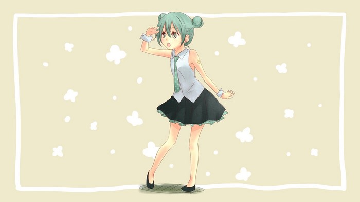 Hatsune Miku from Vocaloid