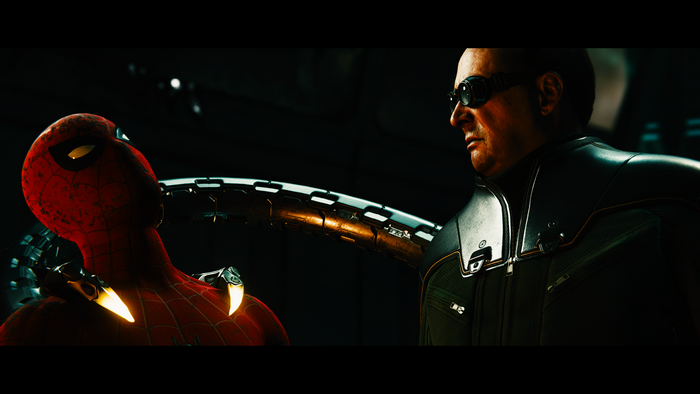 Spider-Man and Doctor Octopus from Marvel Comics