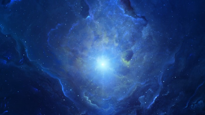 4K Digital Art Space Nebula by Starkiteckt