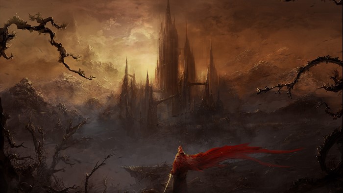 Artwork from Pillars of Eternity video game