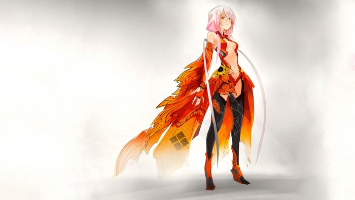 Yuzuriha Inori from Guilty Crown