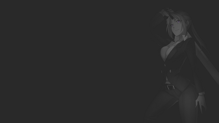 Shion from TenSura in a suit