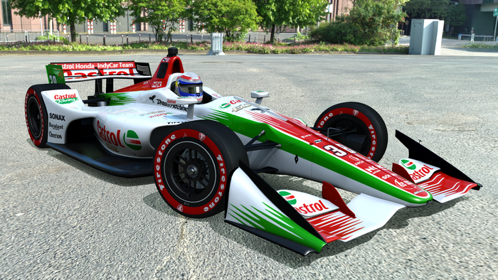 Castrol Honda IndyCar Team race car