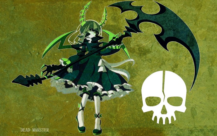 Dead Master from Black Rock Shooter with scythe